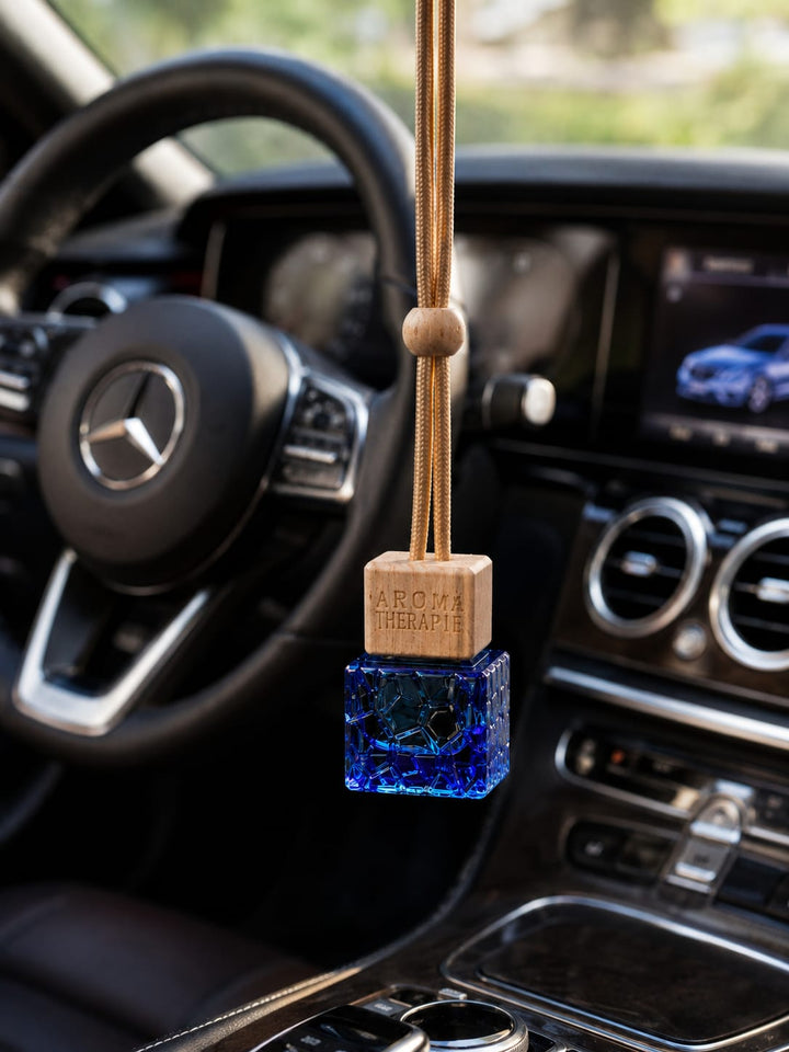 Luxury Wooden Cap Hanging Car Perfume