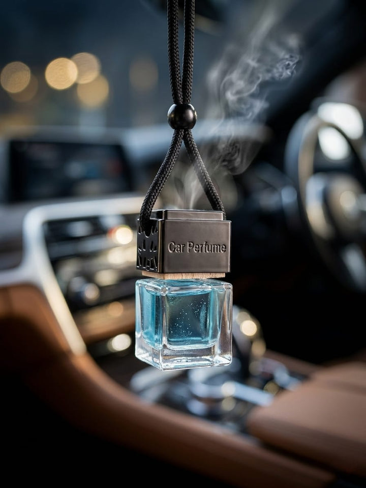 Luxury Square Glass Car Perfume Diffuser